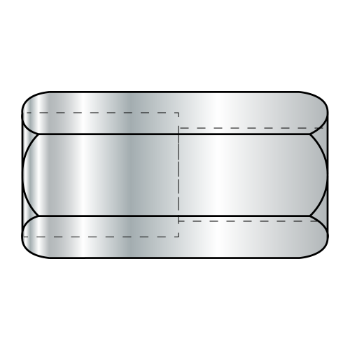 Zinc Plated Reducing Rod Coupling Nuts