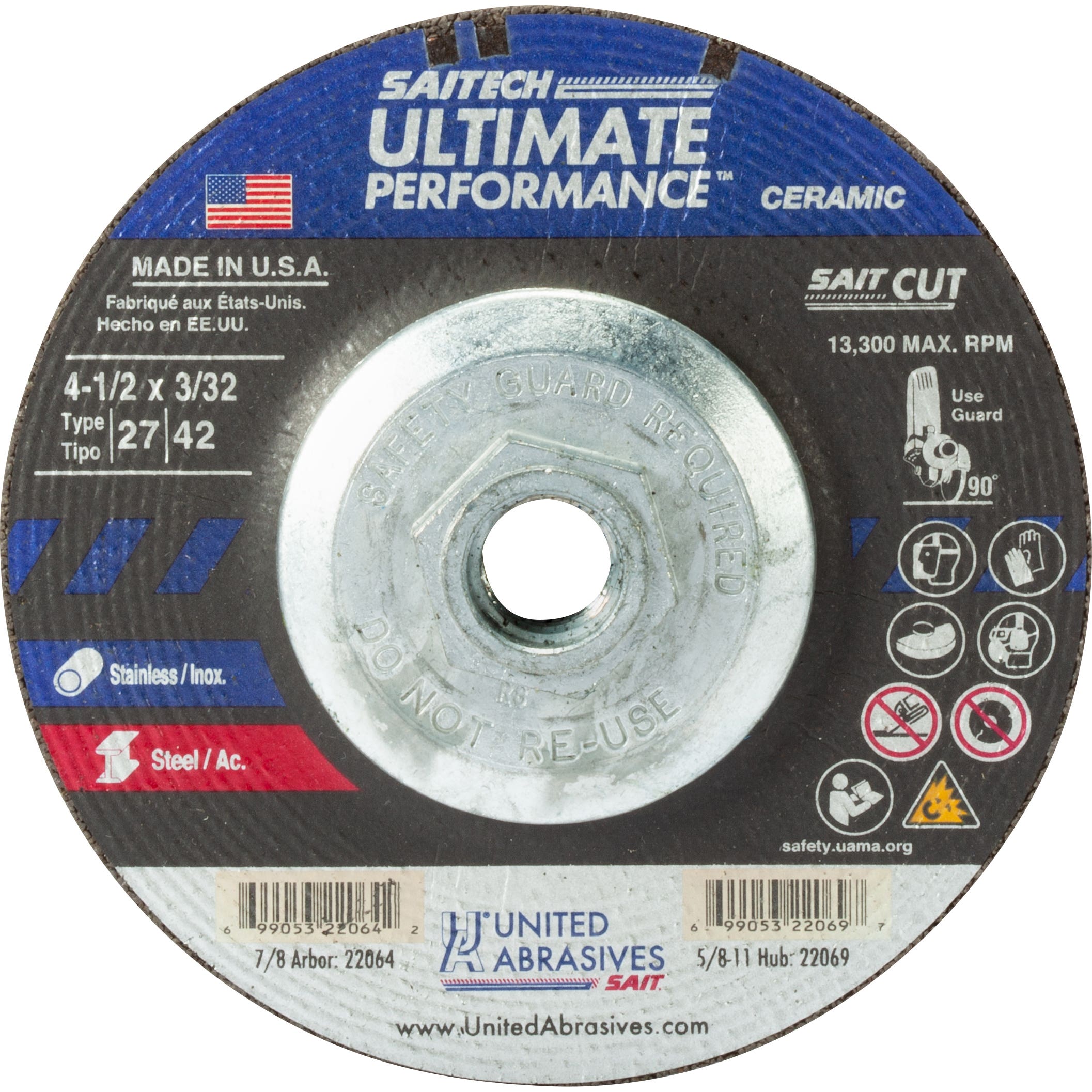 Saitech Ultimate Performance Cutting Wheel