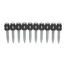 CSI Spiral Drive Domed Head Pins, Collated, 8MM Diameter CSI Spiral Drive Domed Head Pins, Collated, 8MM Diameter