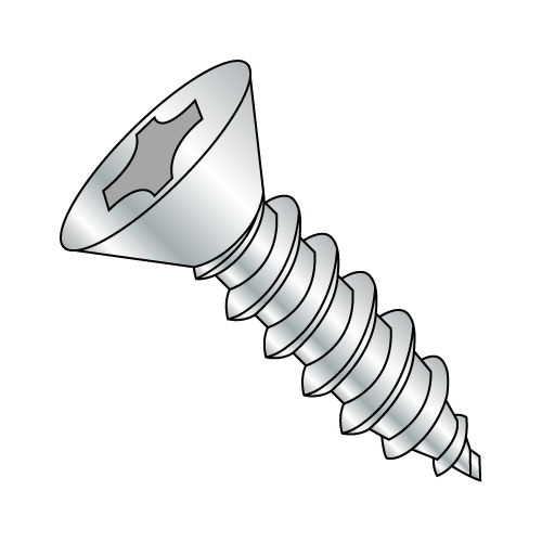 Flat Phillps Sheet Metal Screws Flat Phillps Sheet Metal Screws