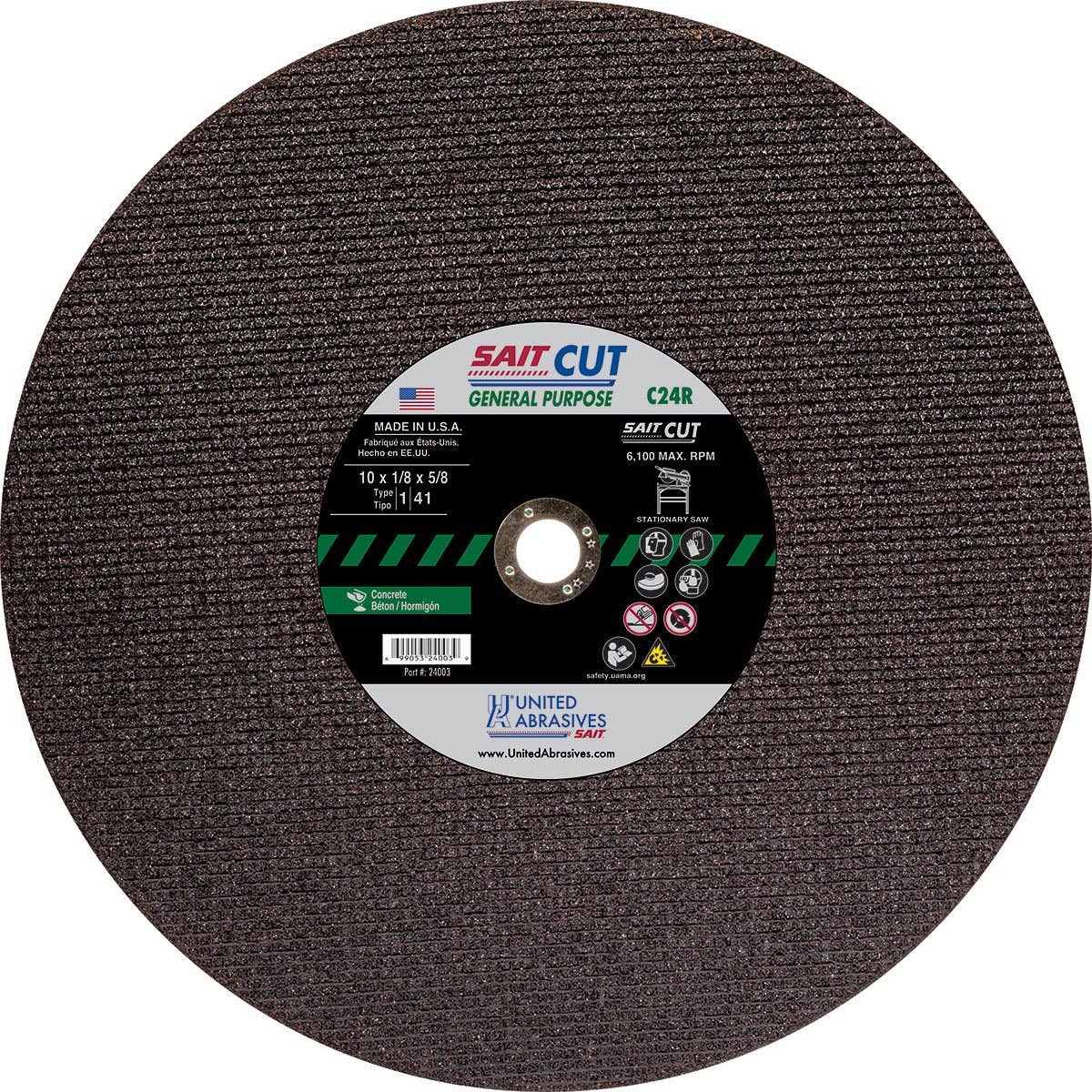 Concrete Cutting Stationary Saw Wheels, C24R