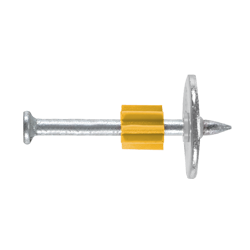 0.300 Head Drive Pins, Mechanically Galvanized, w/1 Washer, Standard Flat Head Fasteners 0.300 Head Drive Pins, Mechanically Galvanized, w/1 Washer, Standard Flat Head Fasteners