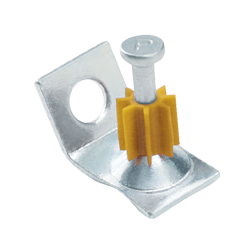 0.300 Head Drive Pins with Economy Ceiling Clips (60 Degree) 0.300 Head Drive Pins with Economy Ceiling Clips (60 Degree)