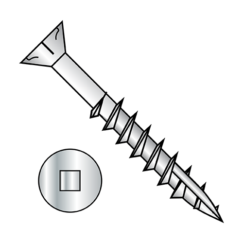 Type 17 Deck Screws w/Nibs FHSD 305 Stainless