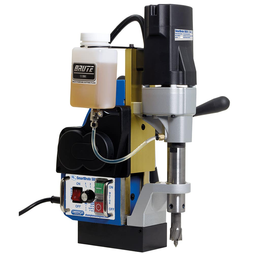 Champion SB35 SmartBrute Semi-Automatic Magnetic Drill Press Champion SB35 SmartBrute Semi-Automatic Magnetic Drill Press