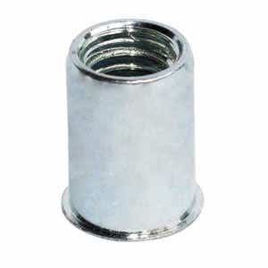 Small Flange Smooth Rivet Nuts - SS Series Small Flange Smooth Rivet Nuts - SS Series