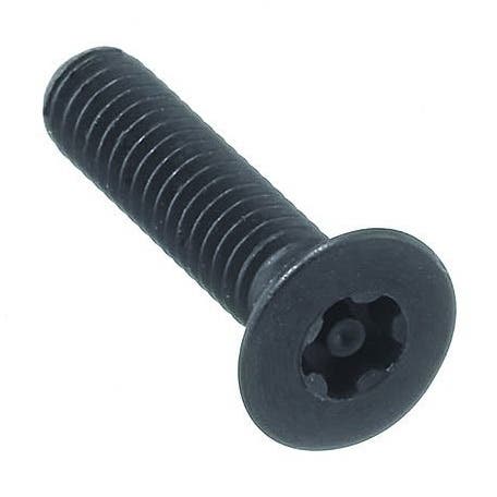 Torx Plus® Equivalent 5-Lobe Flat Head, Alloy Steel with Black Finish