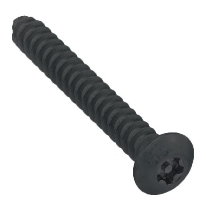 Torx Plus® Equivalent 5-Lobe Button Head, Case Hardened Black Steel Torx Plus® Equivalent 5-Lobe Button Head, Case Hardened Black Steel