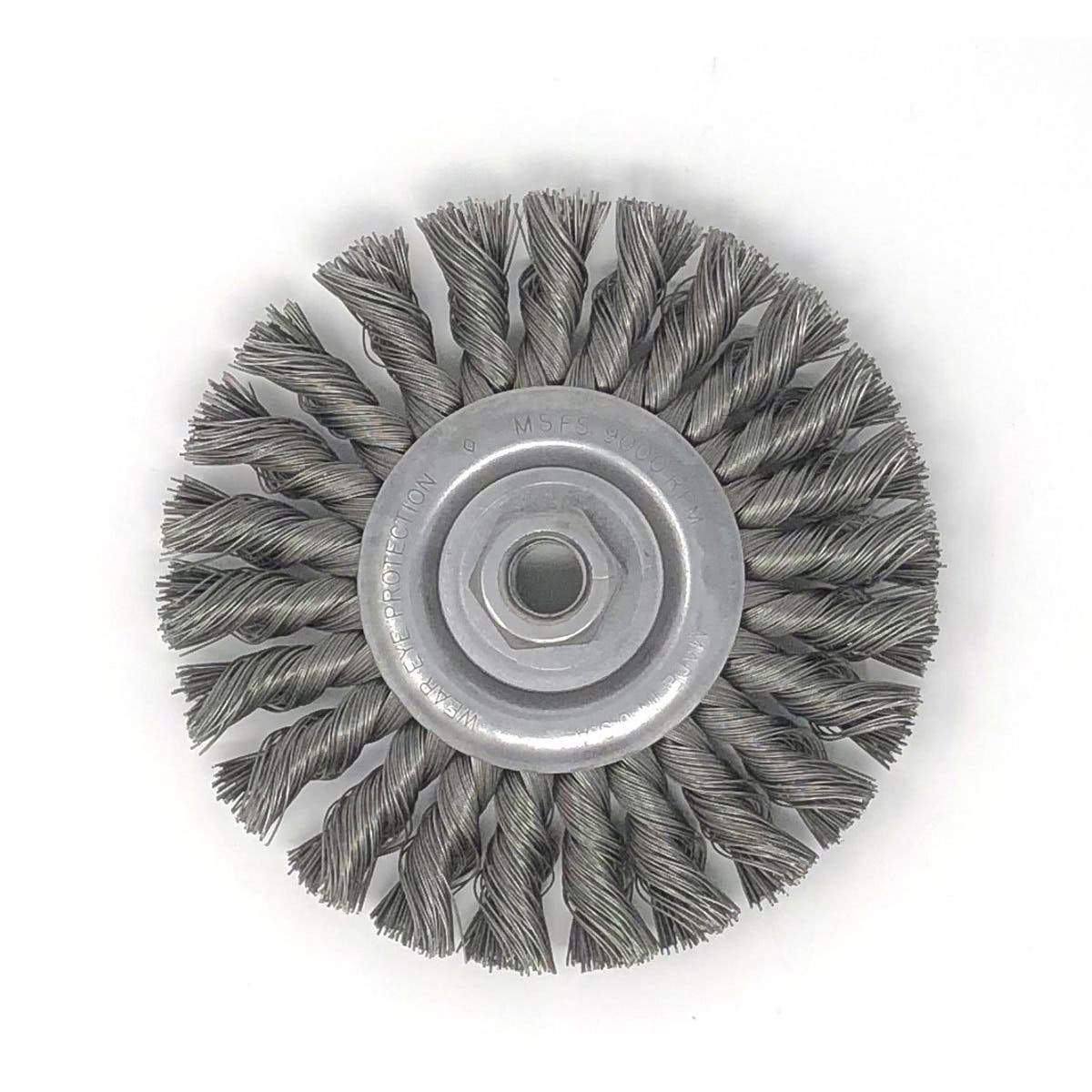 Regular Twist Knot Wire Wheels Regular Twist Knot Wire Wheels