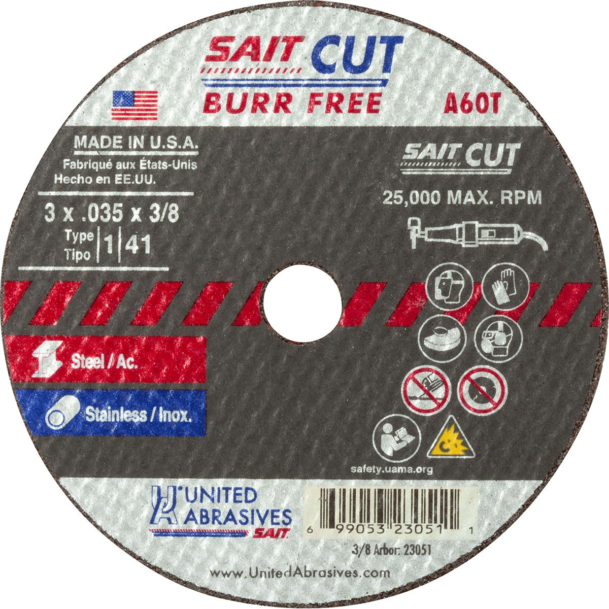 Thin High Speed Cut-Off Wheel