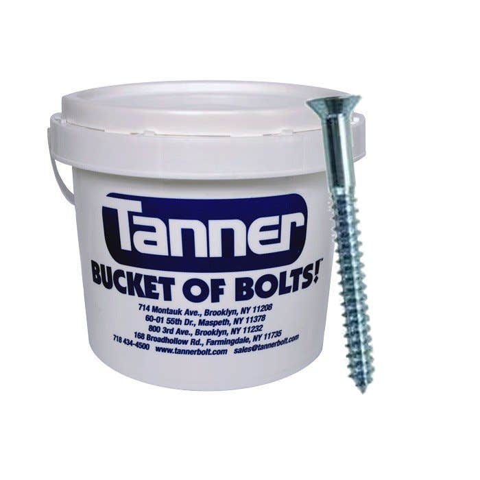 3/8 Flat Head Wood Screw Buckets