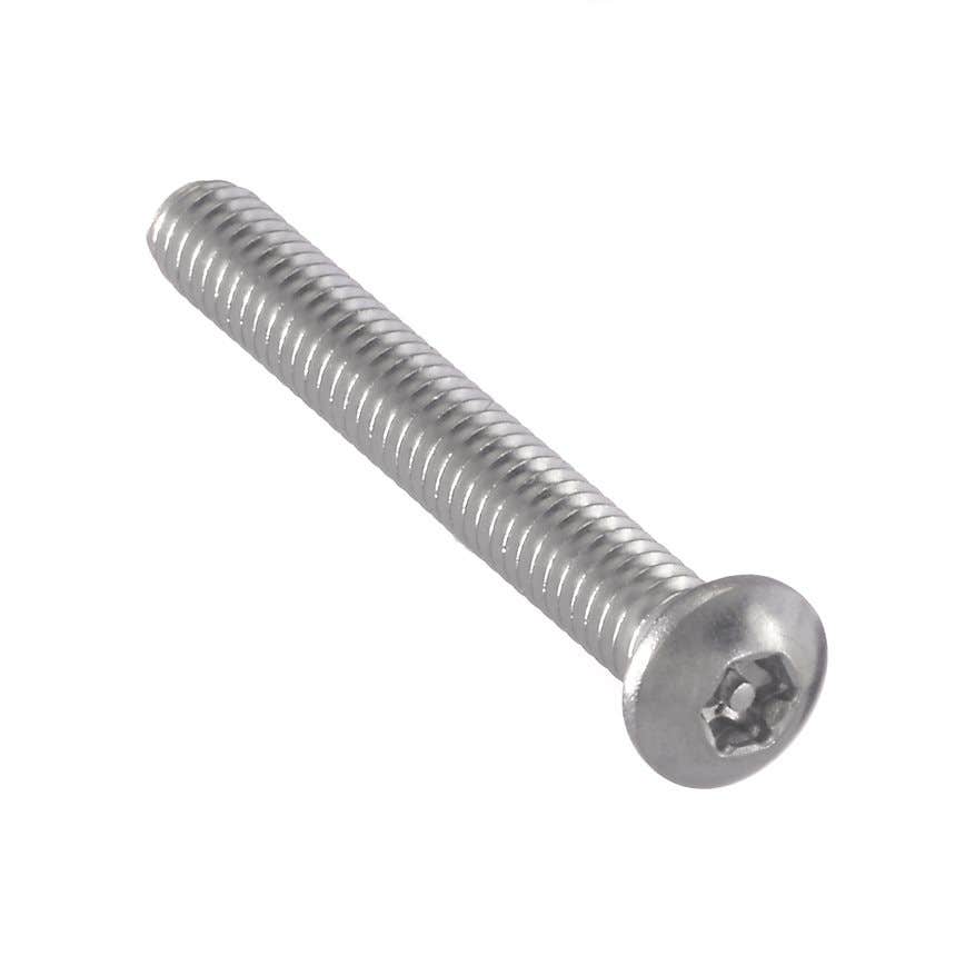 Torx® Equivalent 6-Lobe Button Head, 18.8 Stainless Steel