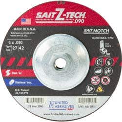 .090" Cutting & Notching Wheels and .095" Ultimate Combo Wheels