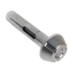 Trident Head, 316 Stainless Steel Nut & 18-8 Stainless Steel Sleeve Anchor Trident Head, 316 Stainless Steel Nut & 18-8 Stainless Steel Sleeve Anchor