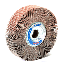 3A Large Diameter General Purpose Flap Wheels, Aluminum Oxide with Grinding Aid
