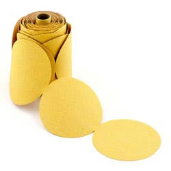 Gold Stearated Aluminum Oxide Paper Disc (Economical)