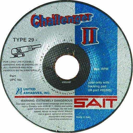 Challenger II™ - Type 29 - Flexible Grinding / Blending Wheels Challenger II™ - Type 29 - Flexible Grinding / Blending Wheels