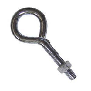 Eye Bolts w/Nuts Zinc Plated
