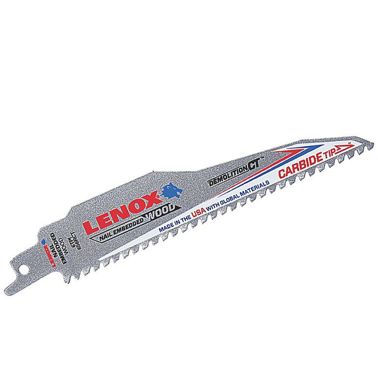 Lenox 2014212 4 8tpi Lazer Reciprocating Saw Blade