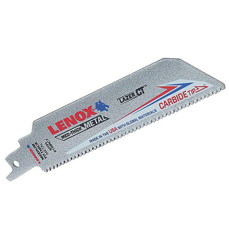 LAZER CT™ Carbide Tipped Reciprocating Saw Blades
