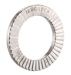 Nord-Lock® 316 Stainless Steel SMO Wedge-Lock Washers Nord-Lock® 316 Stainless Steel SMO Wedge-Lock Washers