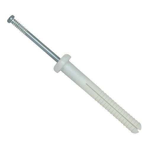 Round Head Nylon Nailin w/Carbon Steel Nail Round Head Nylon Nailin w/Carbon Steel Nail