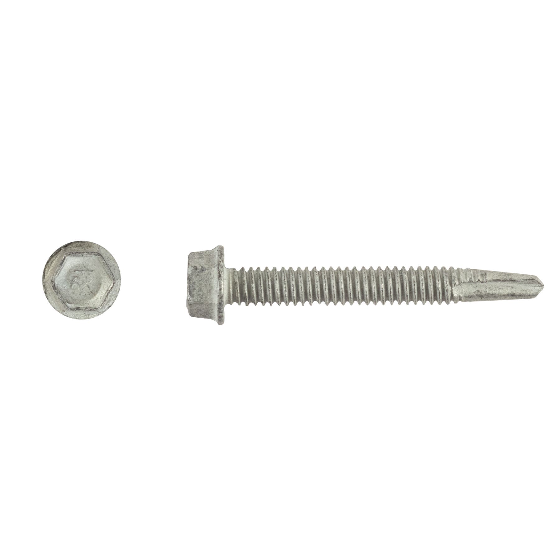 1/4-20 x 2" Teks Select™ 4 Self-Drilling Screws, Hex Washer, Hex-Unslotted, Climaseal ACR™, ITW 1078000