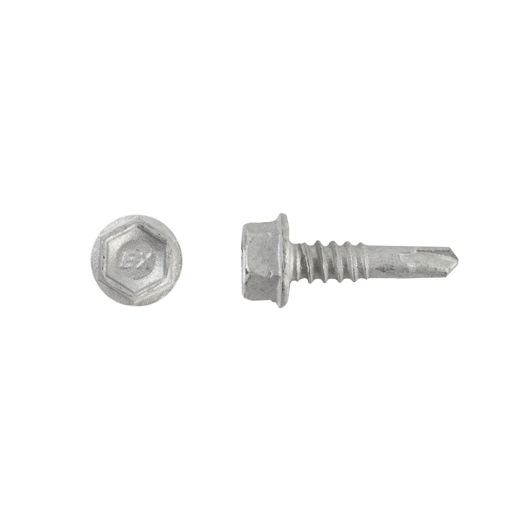 #10-16 x 3/4'' Teks® 1 Steel-to-Steel Self-Drilling Screws, Hex-Unslotted, Climaseal®, 1107053