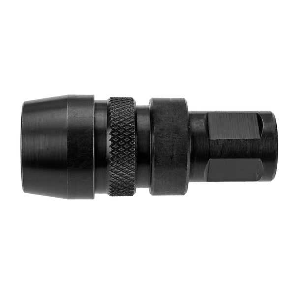 VersaDrive® Rapid-Lock Weldon Adapter, Quick Release Knurled Collar, Fits Magnet Drills 19mm (3/4") Weldon Magnet Drill Shank Adapter