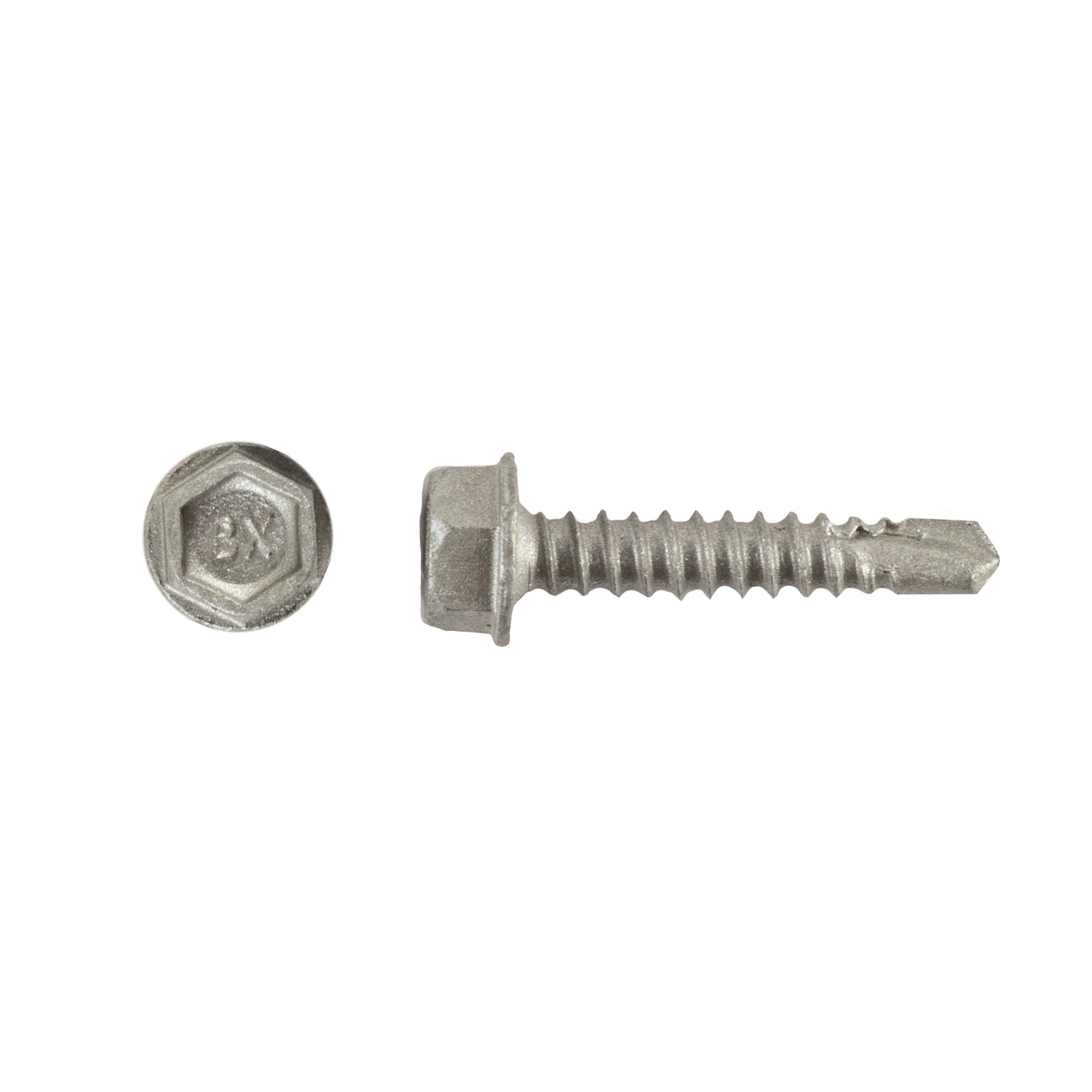#10-16 x 1'' Teks® 3 Steel-to-Steel Self-Drilling Screws, Hex-Unslotted, Climaseal®, 1129000