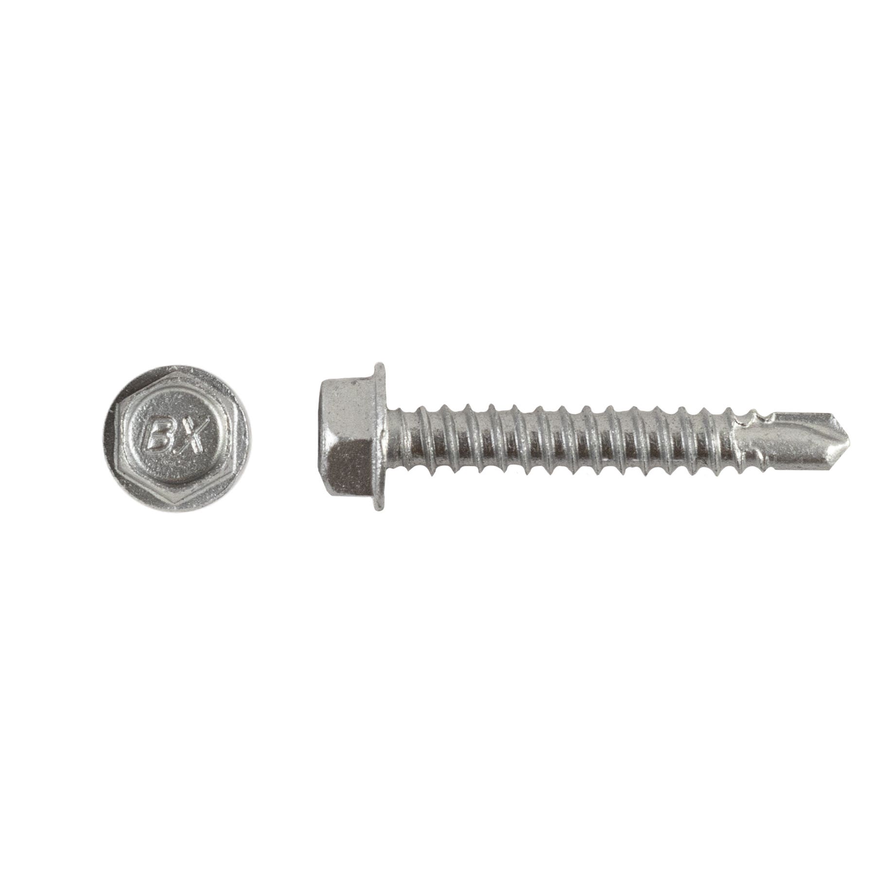 #10-16 x 1-1/4'' Teks® 3 Steel-to-Steel Self-Drilling Screws, Hex-Unslotted, Climaseal®, 1130000