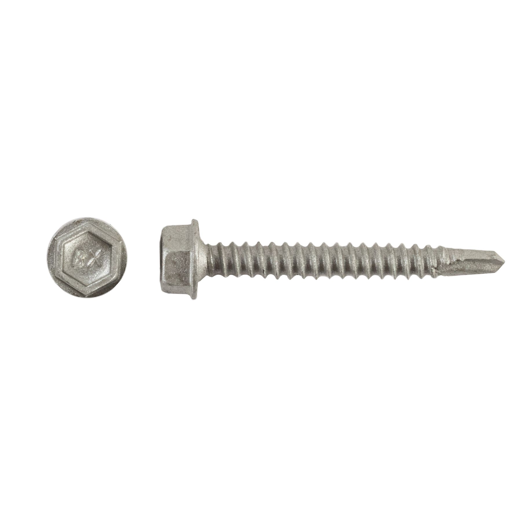 #10-16 x 1-1/2'' Teks® 3 Steel-to-Steel Self-Drilling Screws, Hex-Unslotted, Climaseal®, 1131000