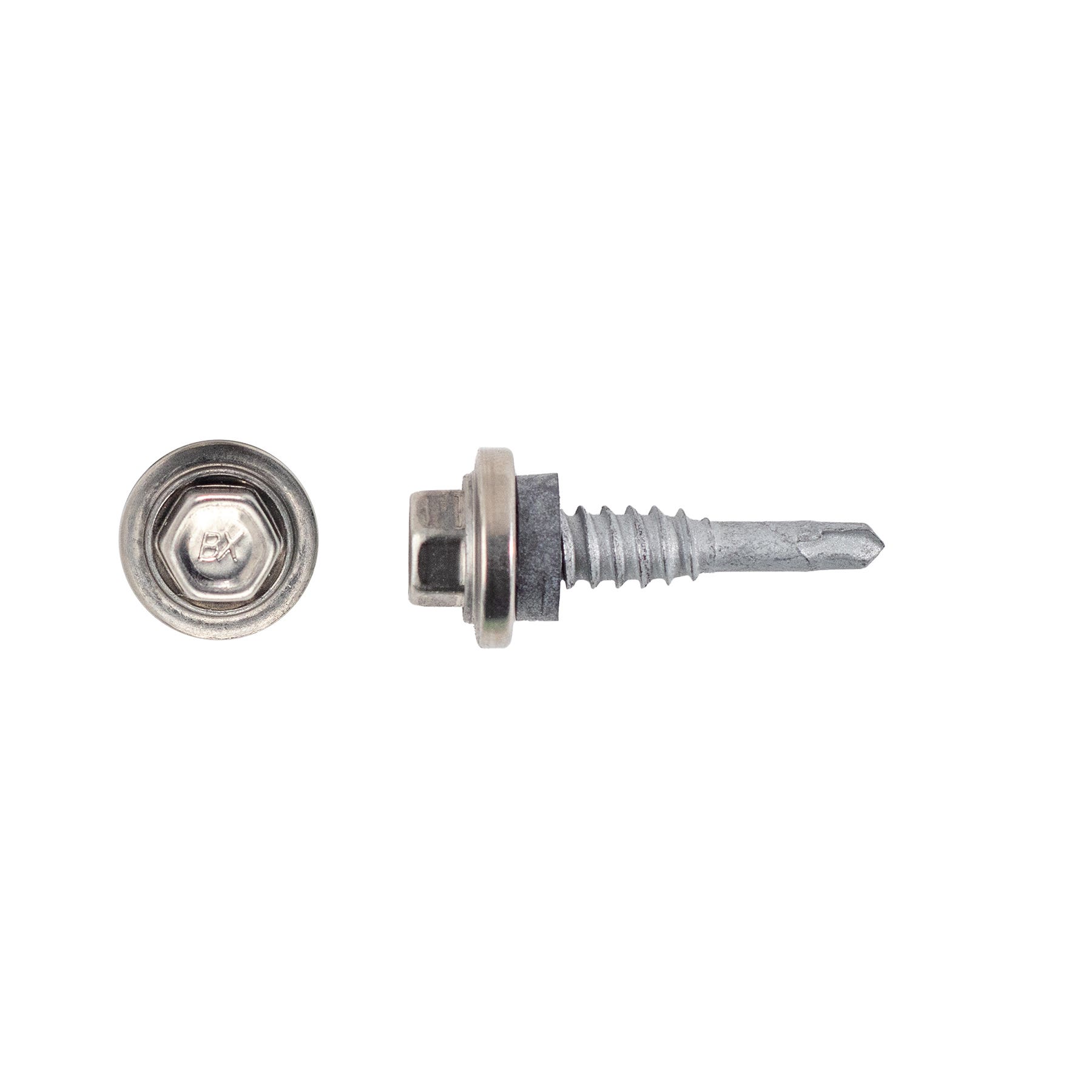 1/4-14 x 1-1/8" Teks® 1 Scots™ Steel-to-Steel Self-Drilling Screws, Hex-Unslotted, Climaseal®, 1175153