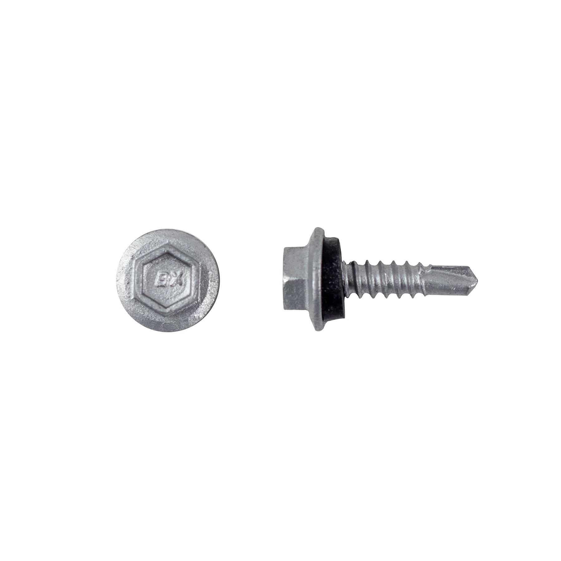 #10-16 x 3/4'' Teks® 3 Maxiseal® Steel-to-Steel Self-Drilling Screws, Hex-Unslotted, Climaseal®, 1376000