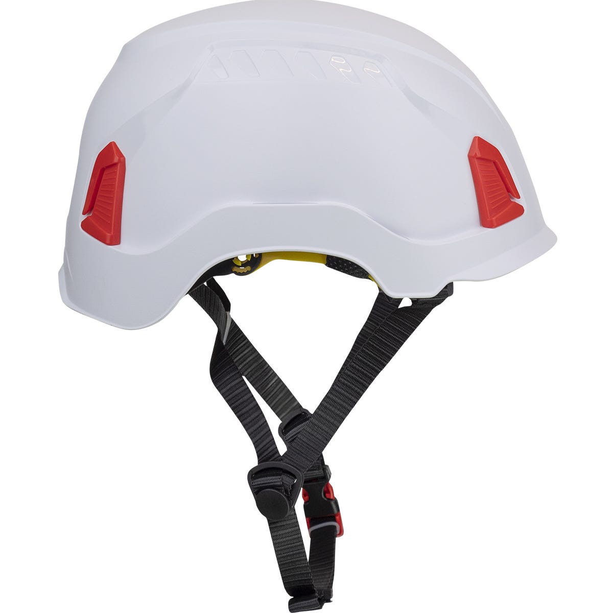 Traverse White Vented Industrial Climbing Helmet Tanner