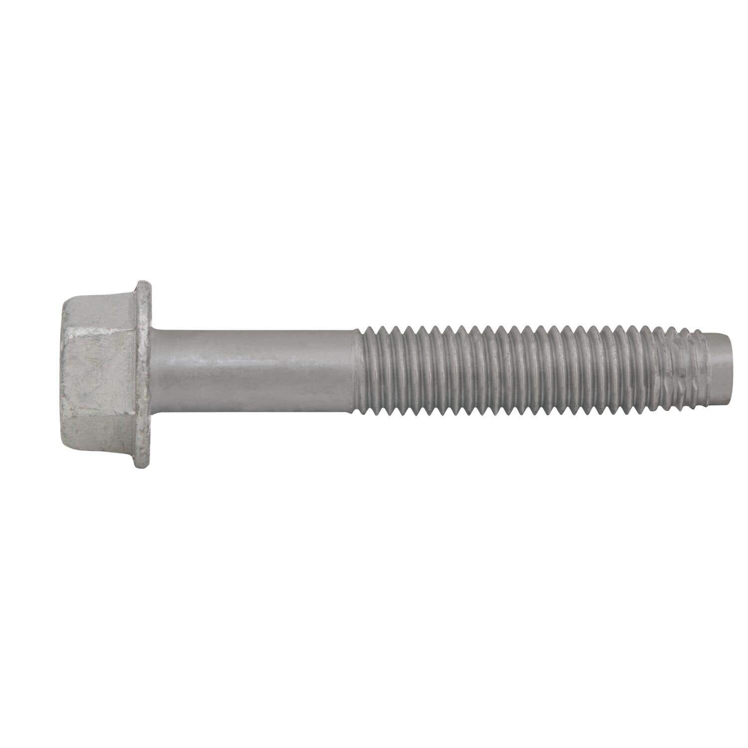 5/8"-11 x 4" Tap-Flex® Thread-Forming Structural Screws, Hex Washer Head, Alloy Steel with Silver Stalgard SUB Coating