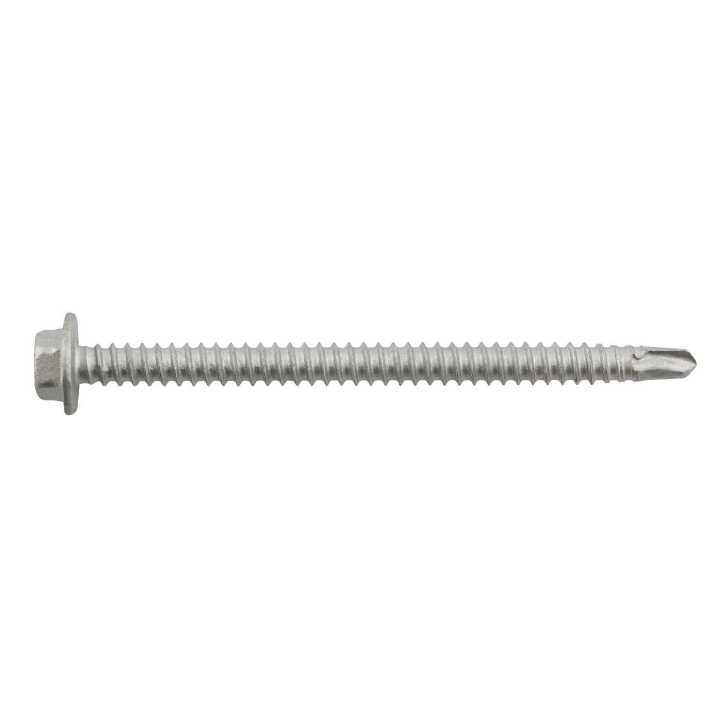 #12-14 X 3" Dril-Flex Structural Self-Drilling Screws, 5/16 Hex Washer Head, #3 Point, Alloy Steel with Stalgard SUB Coating, DeWalt® DFSEAF715-100