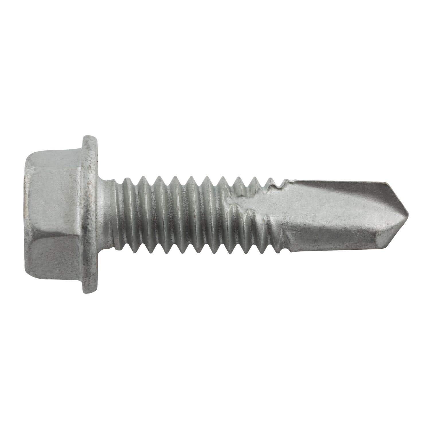 1/4-20 x 1" Alumi-Flex Self-Drilling Screws, Hex Washer Head, #4 Point, 302 Stainless Steel with Stalgard GB Coating