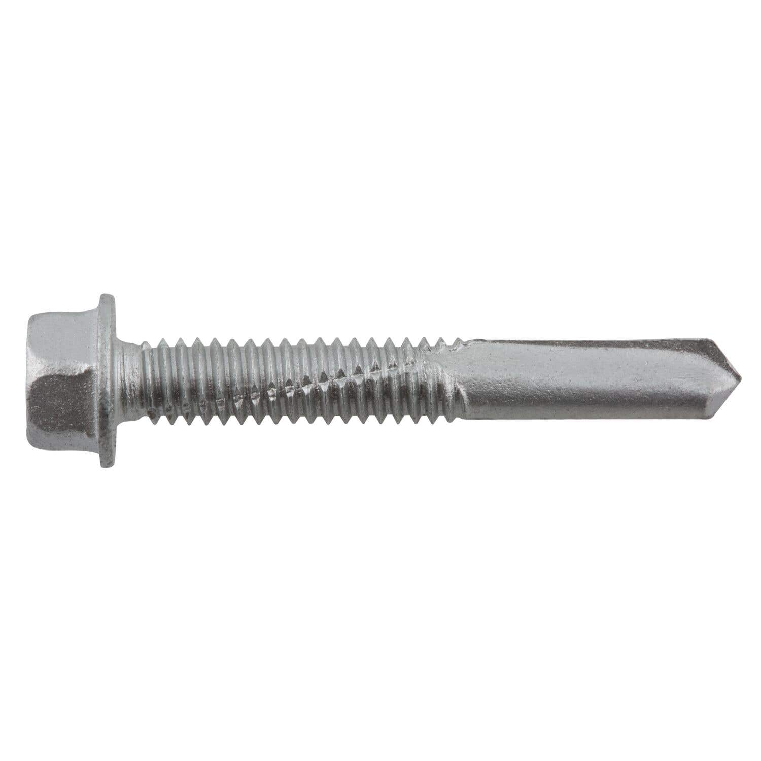 Hex Self Drill Screw 12-24 x 1-1/2" #5 Point 100 Pieces 