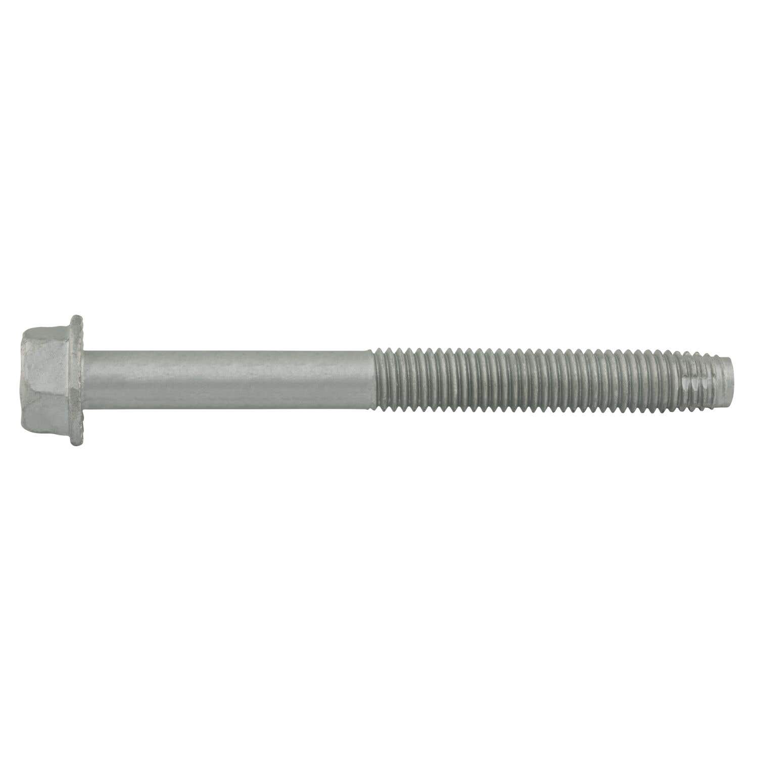 1/2-13 x 5 Tap-Flex Thread-Forming Structural Screws, Hex Washer Head, Alloy Steel with Silver Stalgard SUB Coating