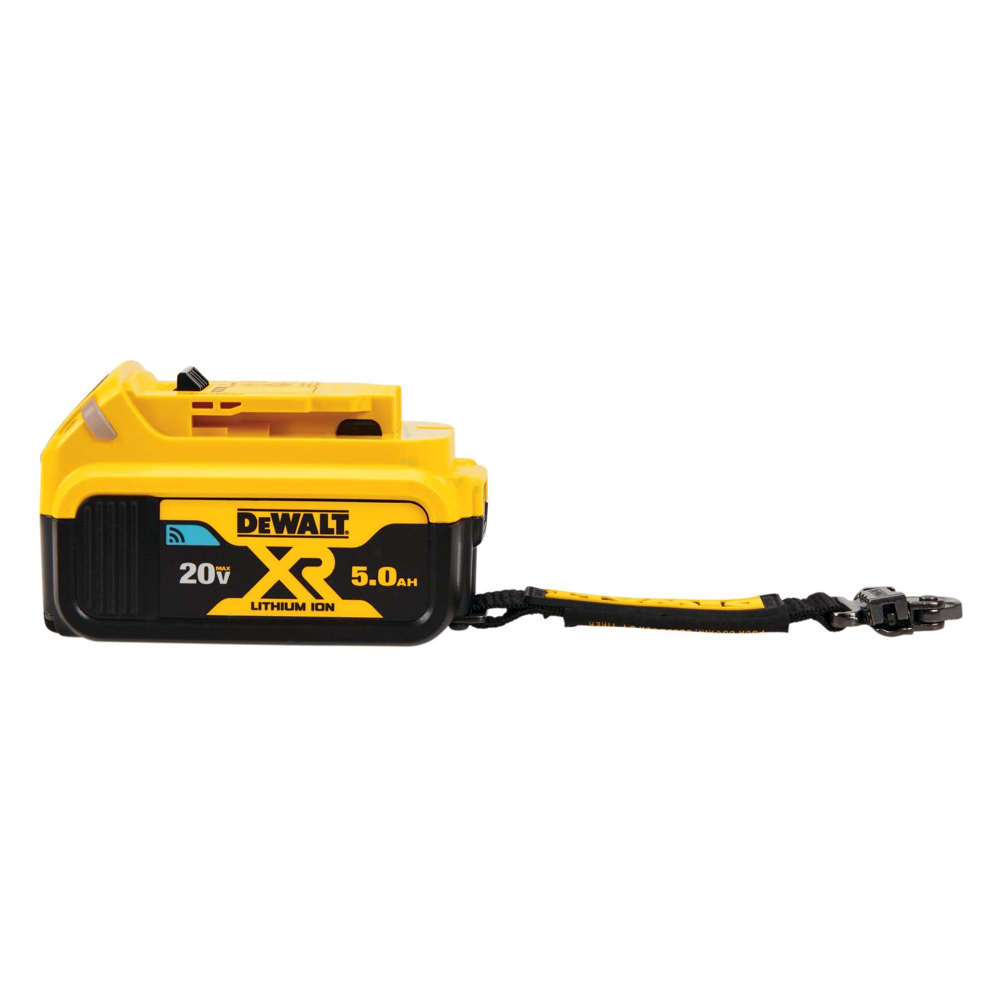 20V MAX XR Premium Lithium Ion 5.0Ah Battery Pack Bluetooth