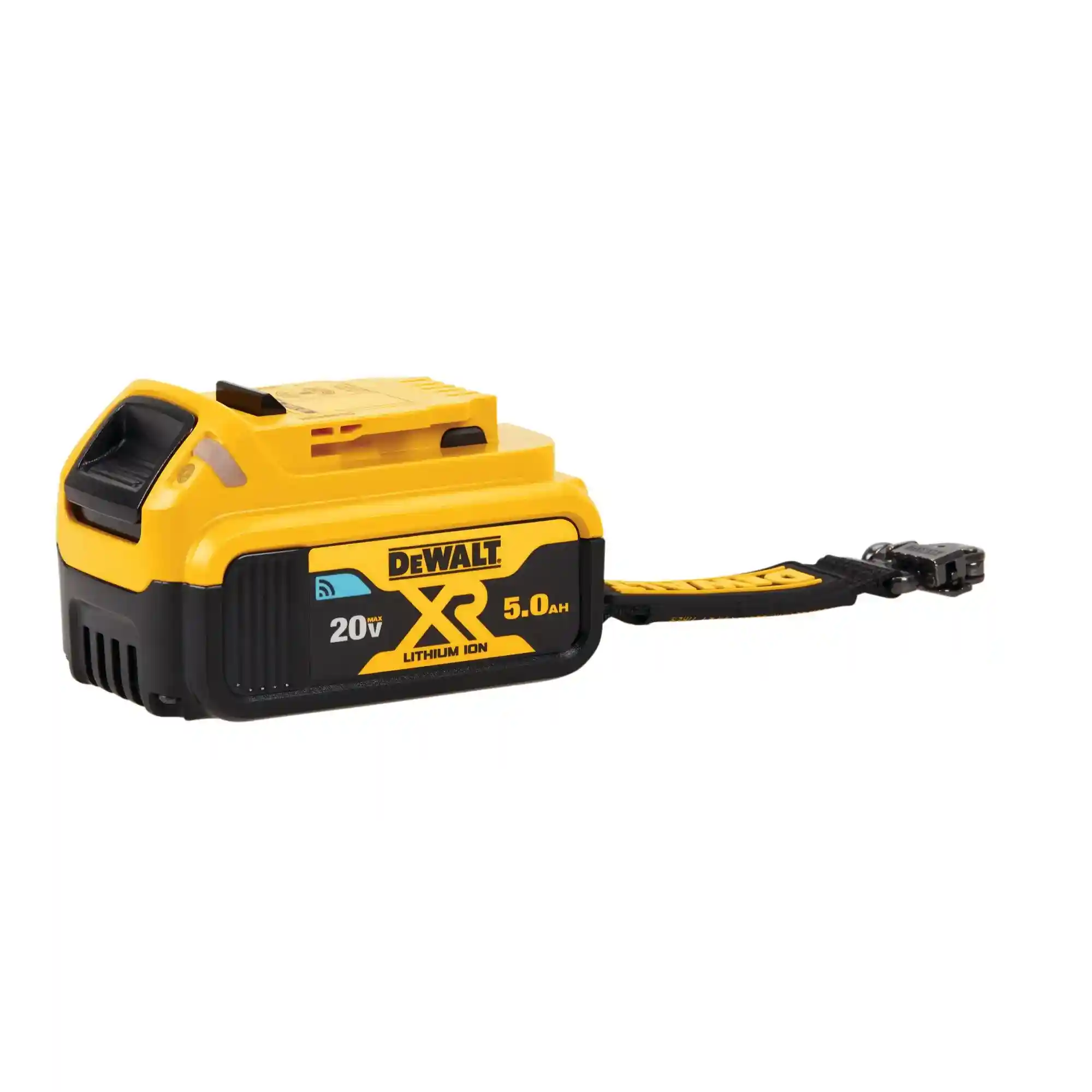 20V MAX XR Premium Lithium Ion 5.0Ah Battery Pack Bluetooth Tanner Lanyard Ready