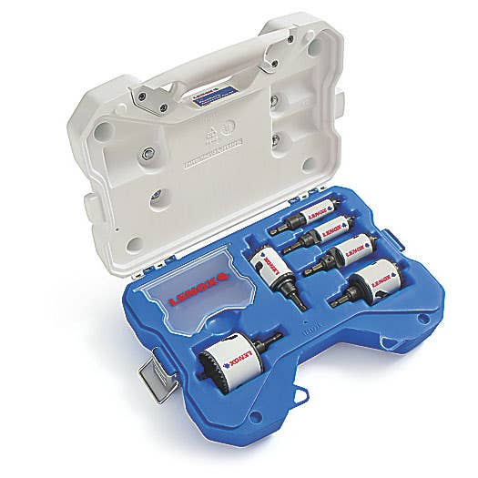 Lenox Plumber's Speed Slot® Hole Saw Kit, 10 Piece, 30808600P