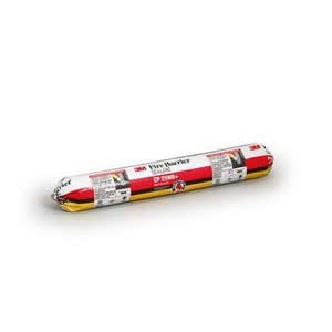 3M™ Fire Barrier Sealant CP 25WB+, 20 oz Sausage Pack, One Component, Gun Grade, Latex Based, Intumescent Firestop Sealant, Red-Brown, 3M 98-0400-5383-1