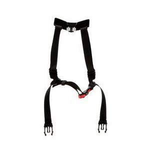 3M™ X5-S4PTCS1 Standard 4 Point Chin Strap with Buckle for SecureFit™ X5000 Safety Helmets, Nylon, Black
