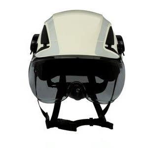 3M™ X5-SV02 Short Visor for SecureFit™ X5000 Safety Helmets, Anti-Fog & Anti-Scratch, Grey Polycarbonate