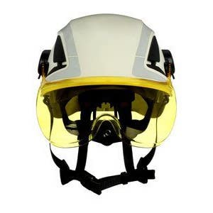 3M™ X5-SV03 Short Visor for SecureFit™ X5000 Safety Helmets, Anti-Fog & Anti-Scratch, Amber Polycarbonate