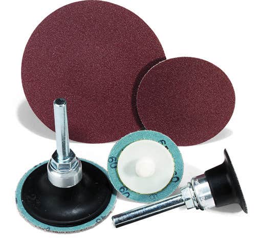 2" 2A Aluminum Oxide Grain Sait-Lok-R Laminated Discs, 40 Grit, United Abrasives 52272