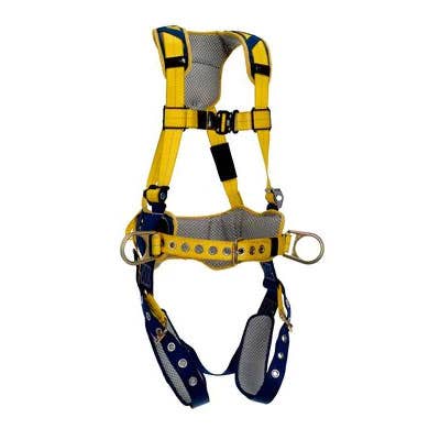 3M™ DBI-SALA® Delta™ Comfort Construction Style Positioning Harness 1100796, Yellow, Medium, 1 EA