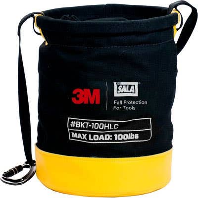 3M™ 1500134 DBI-SALA® Safe Bucket, Canvas, 100 lb. Load Rating, Hook and Loop Closure by 3M™ Fall Protection